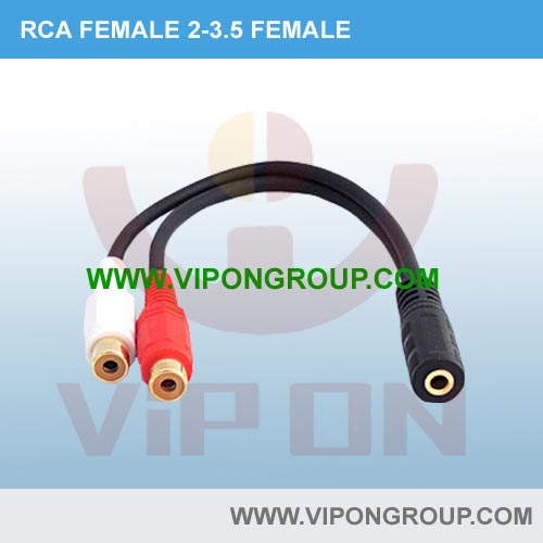 RCA FEMALE 2-3.5 FEMALE